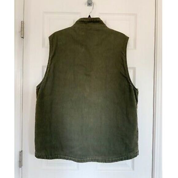 Wolverine Fleece Lined Green Vest - Large - Picture 3 of 3